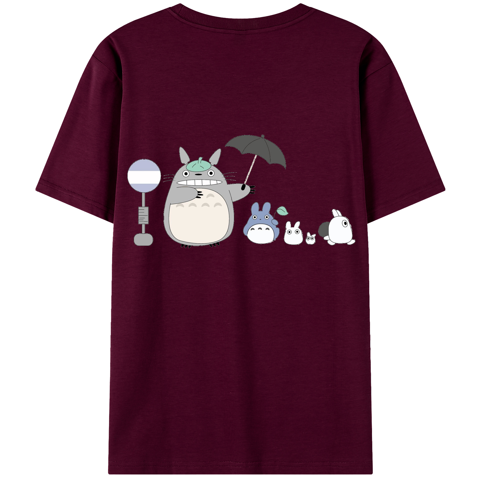 （画像用） となりのトトロ 草壁メイ 草壁サツキ My Neighbor Totoro Satsuki Kusakabe Mei Kusakabe レディース半袖Tシャツ(バックプリント)